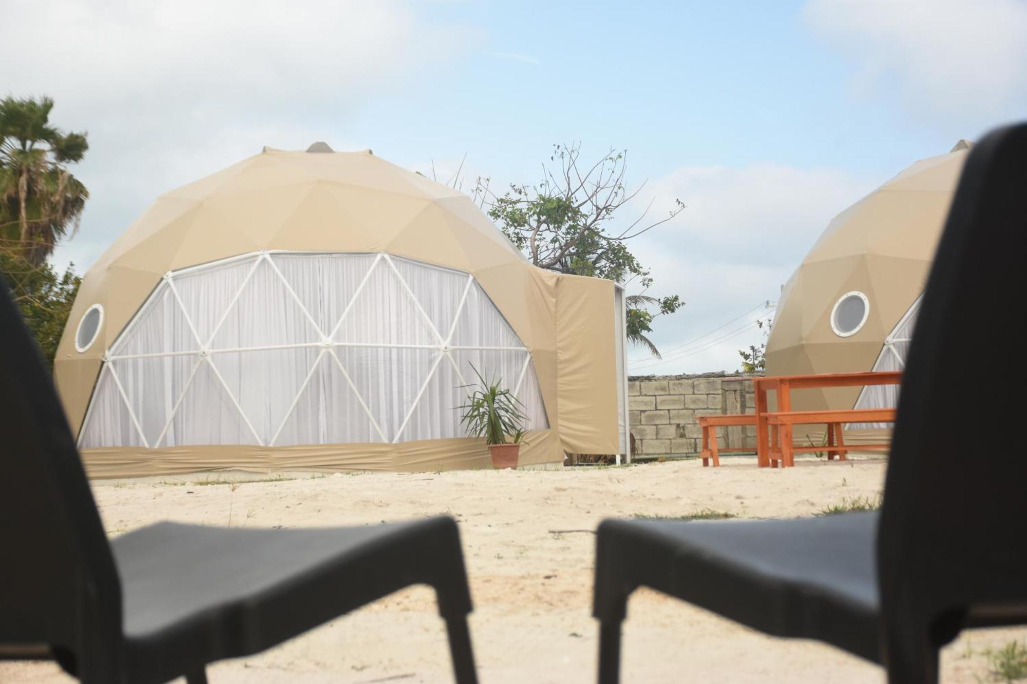 Готель Hidden Island Glamping Ісла-Мухерес Екстер'єр фото