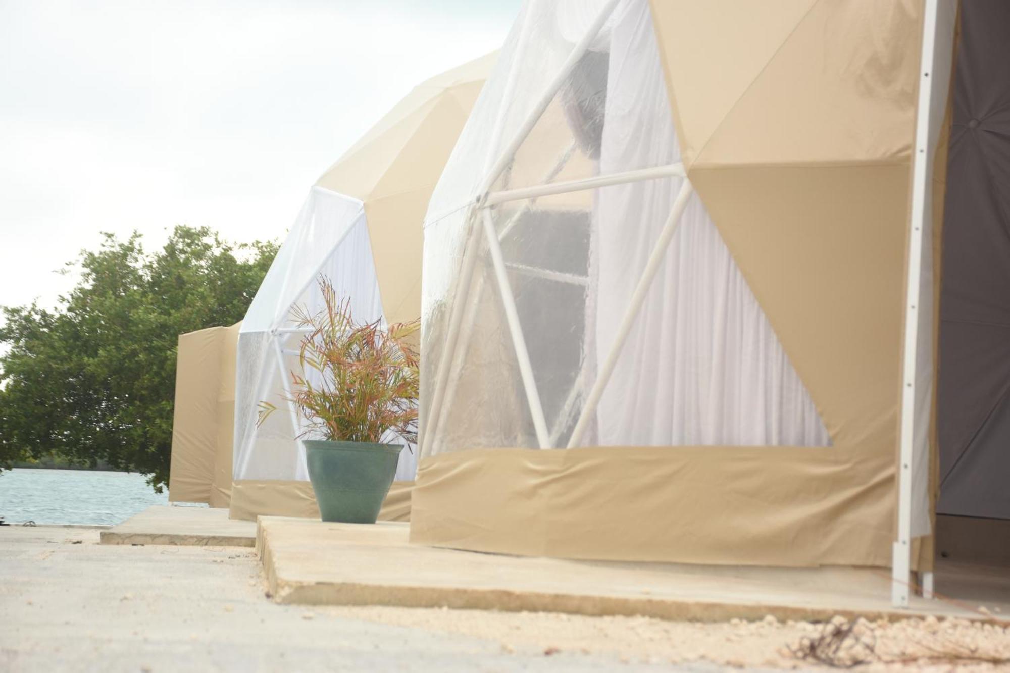 Готель Hidden Island Glamping Ісла-Мухерес Екстер'єр фото