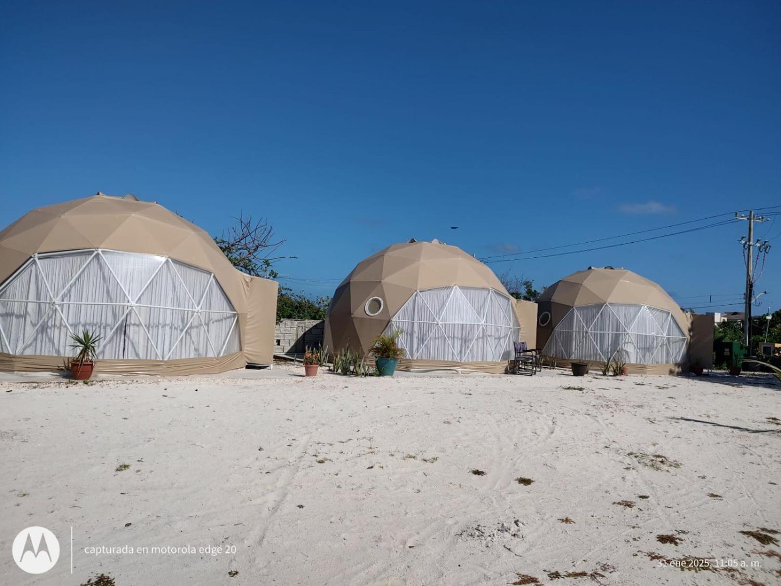 Готель Hidden Island Glamping Ісла-Мухерес Екстер'єр фото